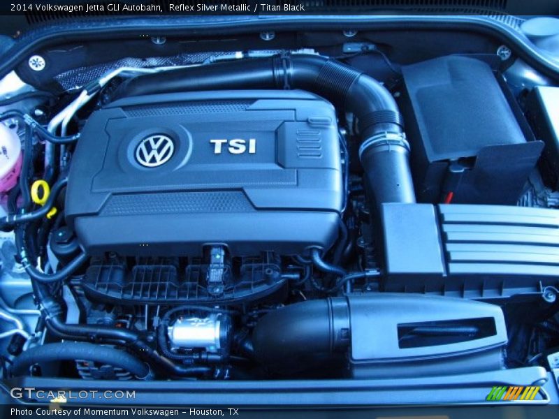 Reflex Silver Metallic / Titan Black 2014 Volkswagen Jetta GLI Autobahn