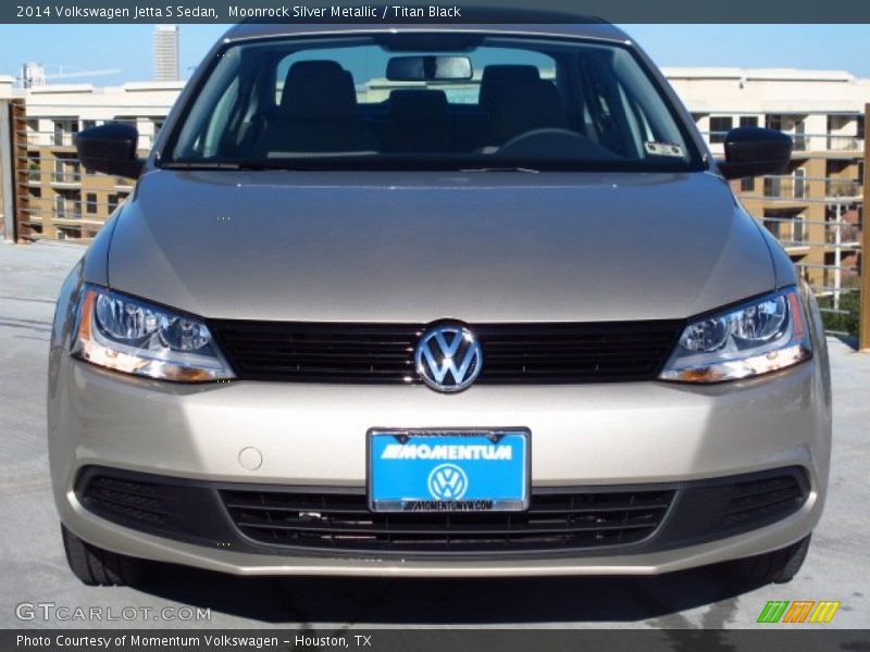 Moonrock Silver Metallic / Titan Black 2014 Volkswagen Jetta S Sedan