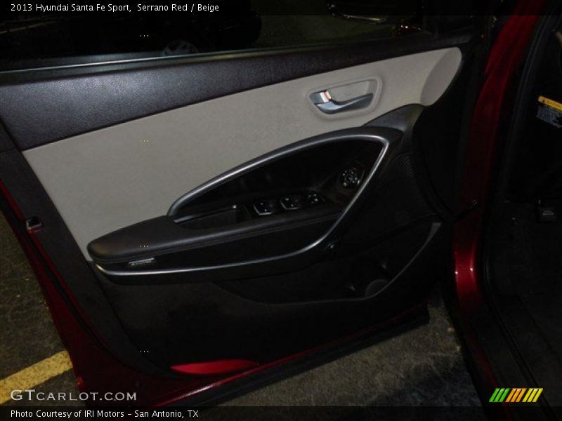 Serrano Red / Beige 2013 Hyundai Santa Fe Sport