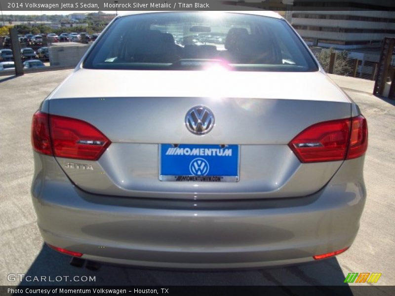 Moonrock Silver Metallic / Titan Black 2014 Volkswagen Jetta S Sedan