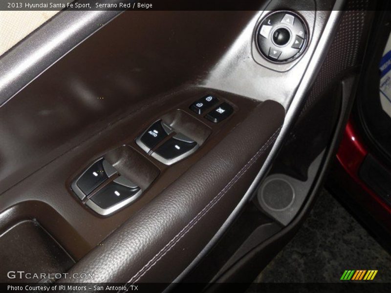 Serrano Red / Beige 2013 Hyundai Santa Fe Sport