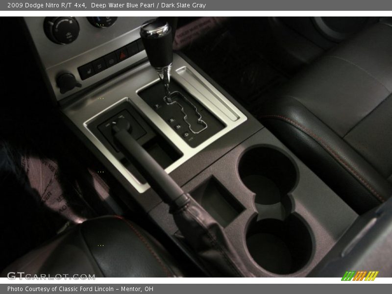 Deep Water Blue Pearl / Dark Slate Gray 2009 Dodge Nitro R/T 4x4