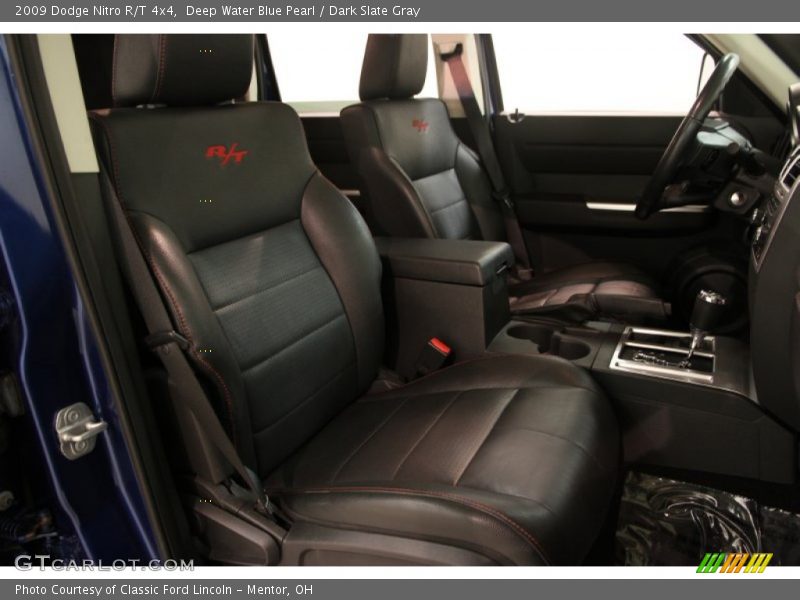 Deep Water Blue Pearl / Dark Slate Gray 2009 Dodge Nitro R/T 4x4