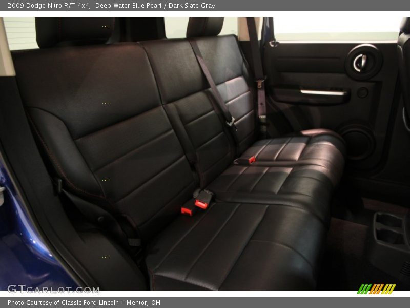 Deep Water Blue Pearl / Dark Slate Gray 2009 Dodge Nitro R/T 4x4