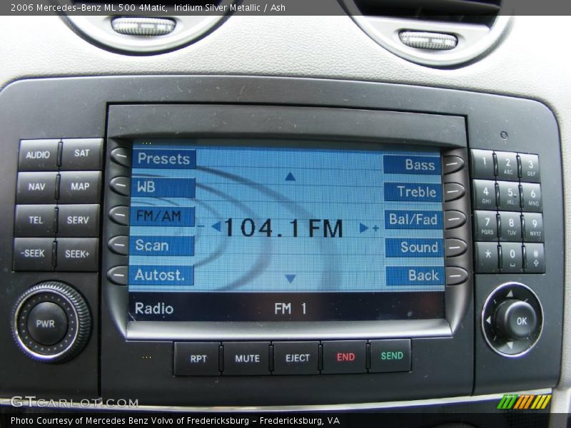 Iridium Silver Metallic / Ash 2006 Mercedes-Benz ML 500 4Matic
