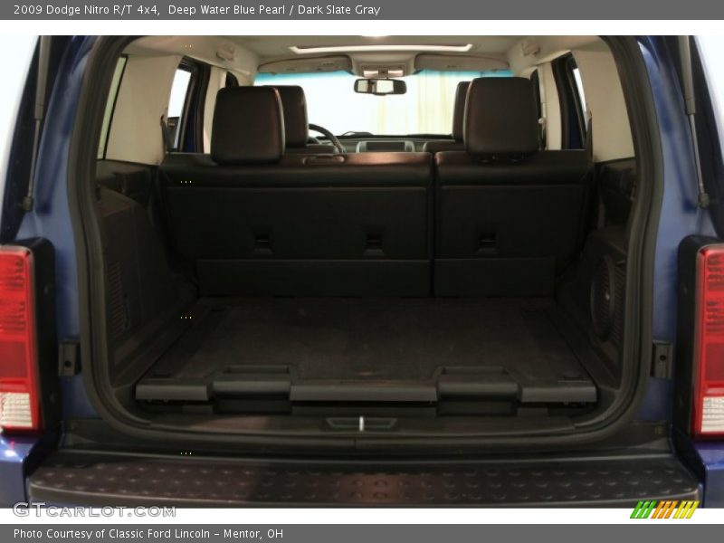 Deep Water Blue Pearl / Dark Slate Gray 2009 Dodge Nitro R/T 4x4