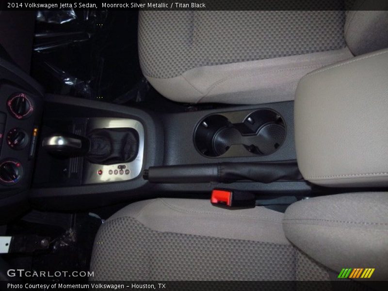 Moonrock Silver Metallic / Titan Black 2014 Volkswagen Jetta S Sedan