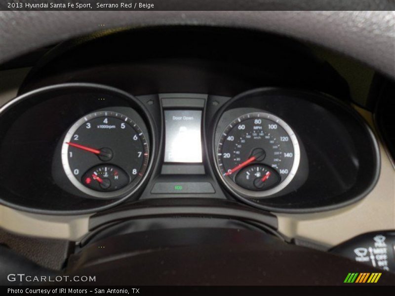 Serrano Red / Beige 2013 Hyundai Santa Fe Sport