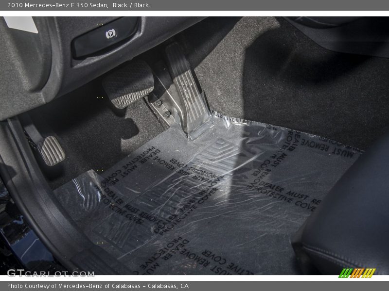 Black / Black 2010 Mercedes-Benz E 350 Sedan