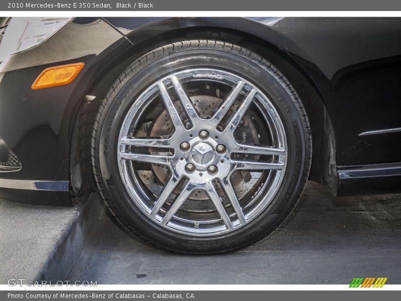 Black / Black 2010 Mercedes-Benz E 350 Sedan