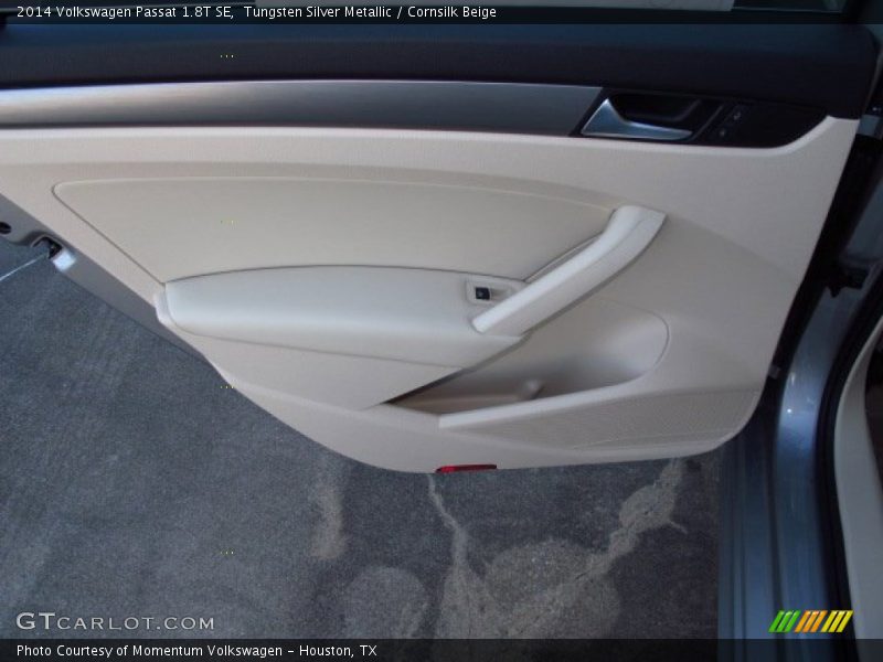 Tungsten Silver Metallic / Cornsilk Beige 2014 Volkswagen Passat 1.8T SE