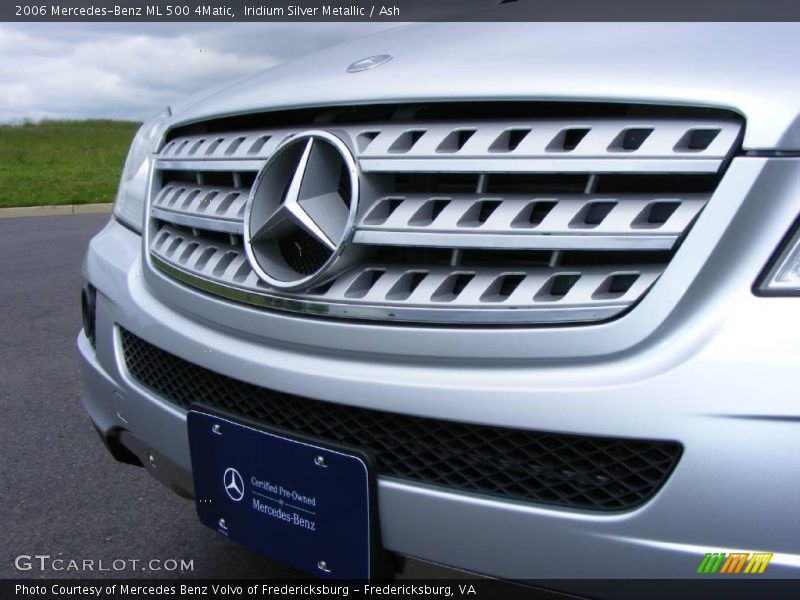 Iridium Silver Metallic / Ash 2006 Mercedes-Benz ML 500 4Matic