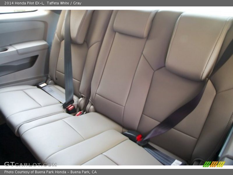 Taffeta White / Gray 2014 Honda Pilot EX-L