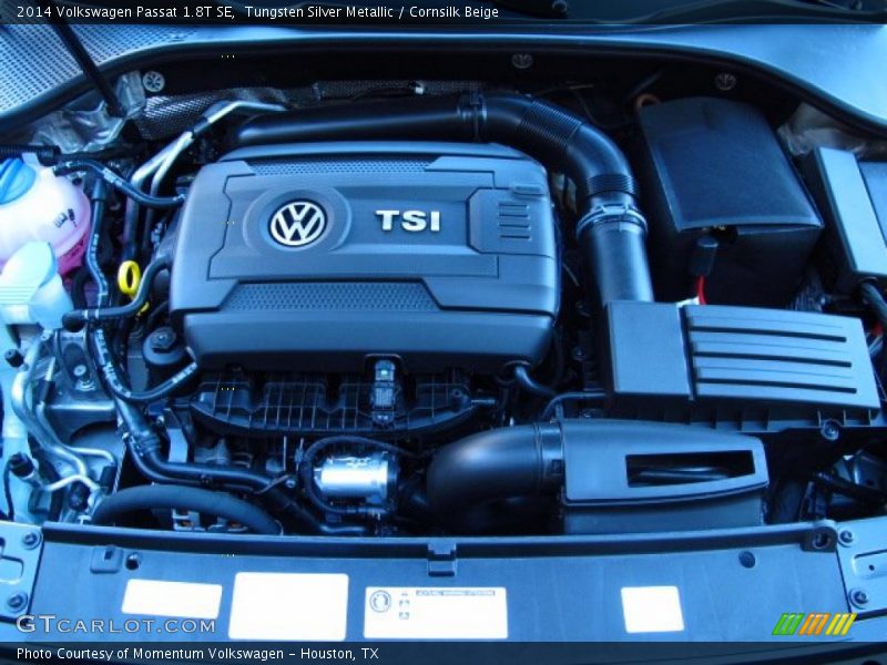 Tungsten Silver Metallic / Cornsilk Beige 2014 Volkswagen Passat 1.8T SE