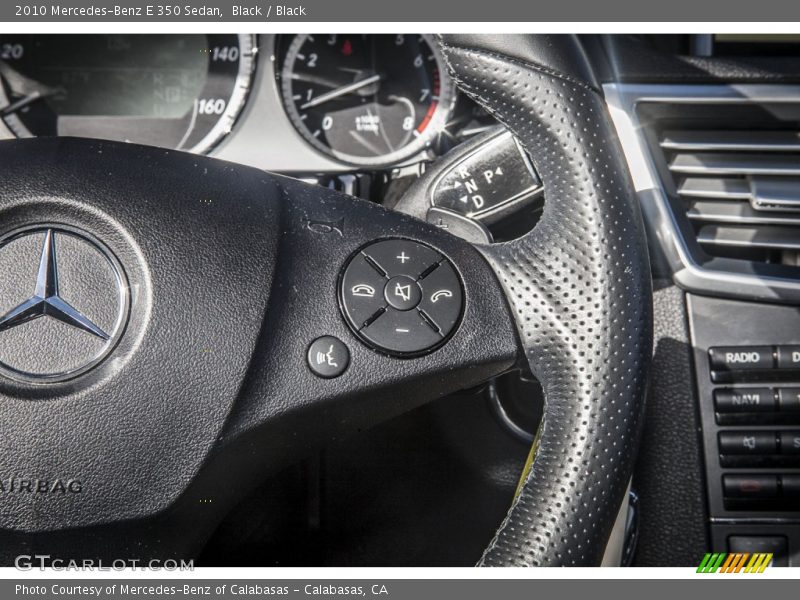 Black / Black 2010 Mercedes-Benz E 350 Sedan