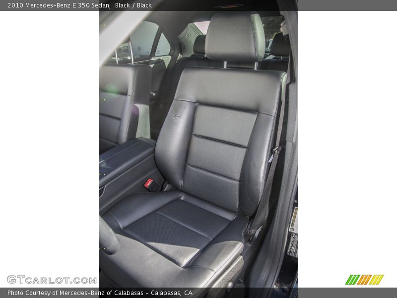 Black / Black 2010 Mercedes-Benz E 350 Sedan