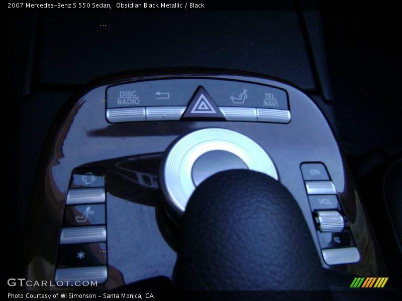 Obsidian Black Metallic / Black 2007 Mercedes-Benz S 550 Sedan