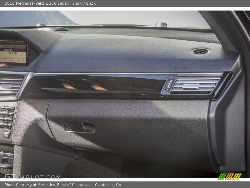 Black / Black 2010 Mercedes-Benz E 350 Sedan