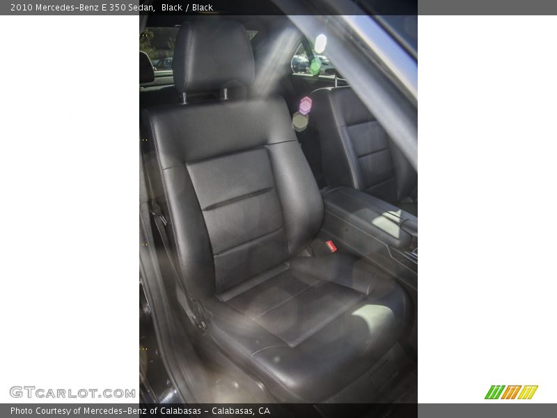 Black / Black 2010 Mercedes-Benz E 350 Sedan