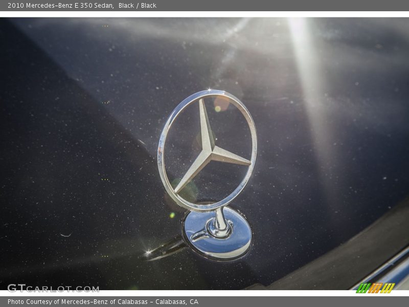 Black / Black 2010 Mercedes-Benz E 350 Sedan