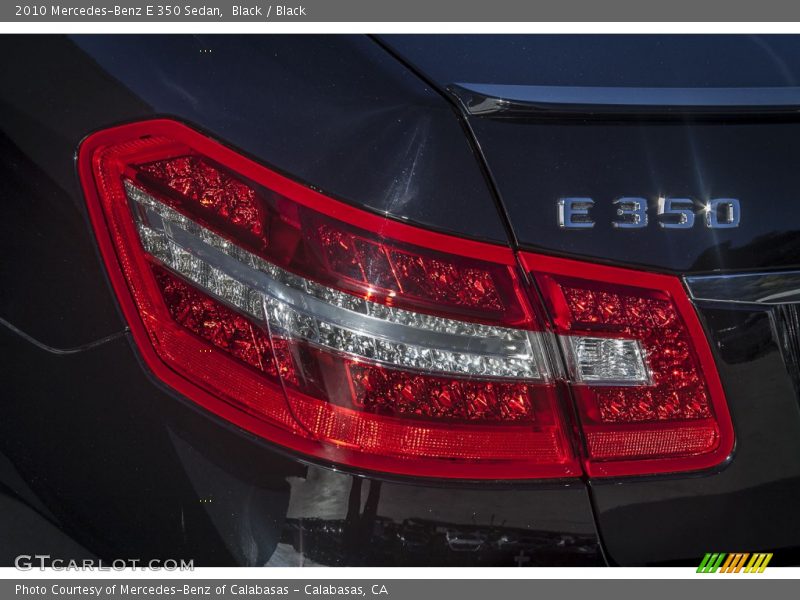 Black / Black 2010 Mercedes-Benz E 350 Sedan