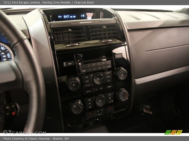 Sterling Grey Metallic / Charcoal Black 2011 Ford Escape Limited