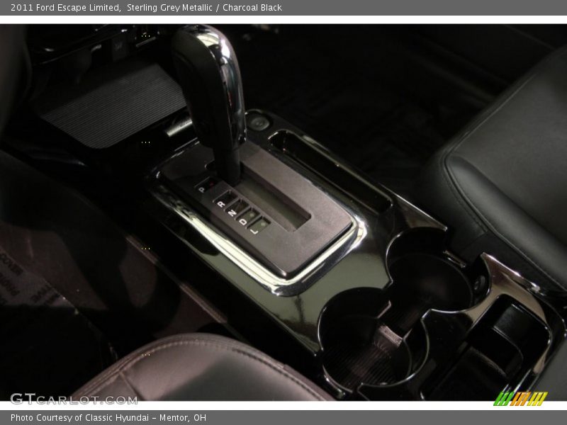 Sterling Grey Metallic / Charcoal Black 2011 Ford Escape Limited