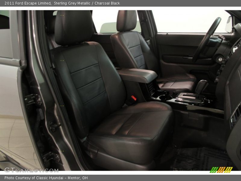 Sterling Grey Metallic / Charcoal Black 2011 Ford Escape Limited