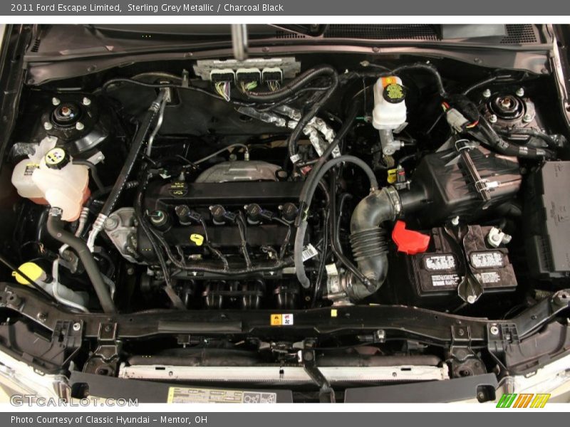 Sterling Grey Metallic / Charcoal Black 2011 Ford Escape Limited