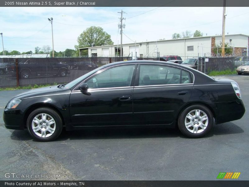 Super Black / Charcoal 2005 Nissan Altima 2.5 S