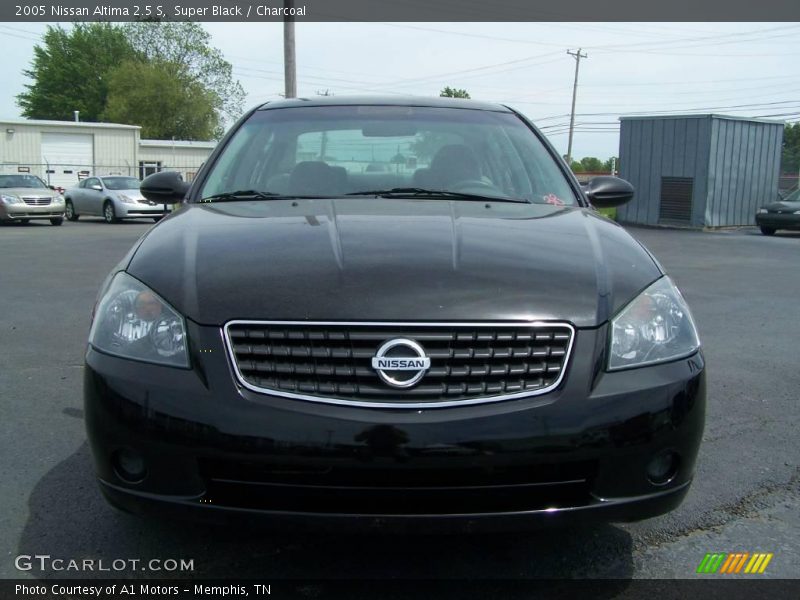 Super Black / Charcoal 2005 Nissan Altima 2.5 S
