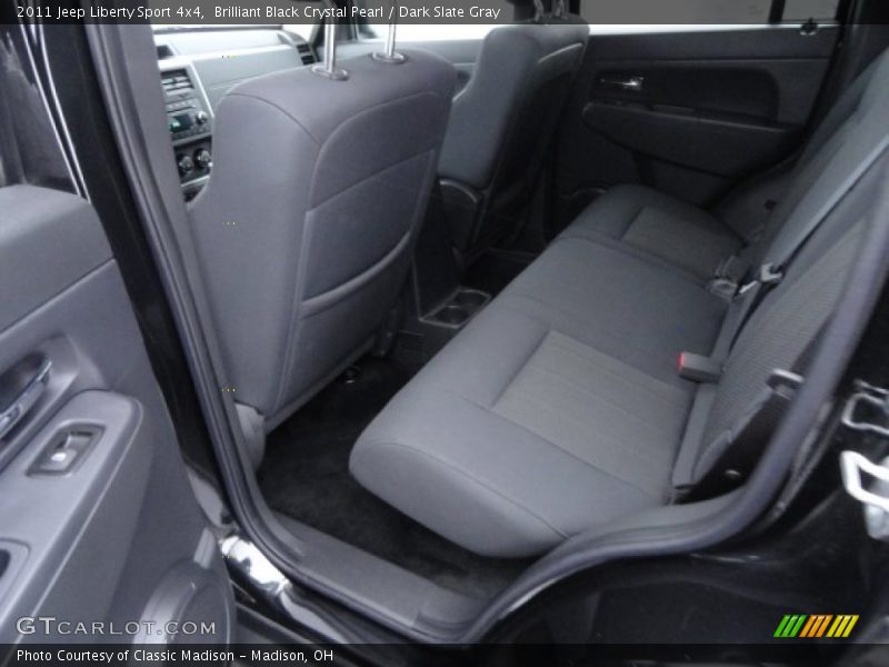 Brilliant Black Crystal Pearl / Dark Slate Gray 2011 Jeep Liberty Sport 4x4