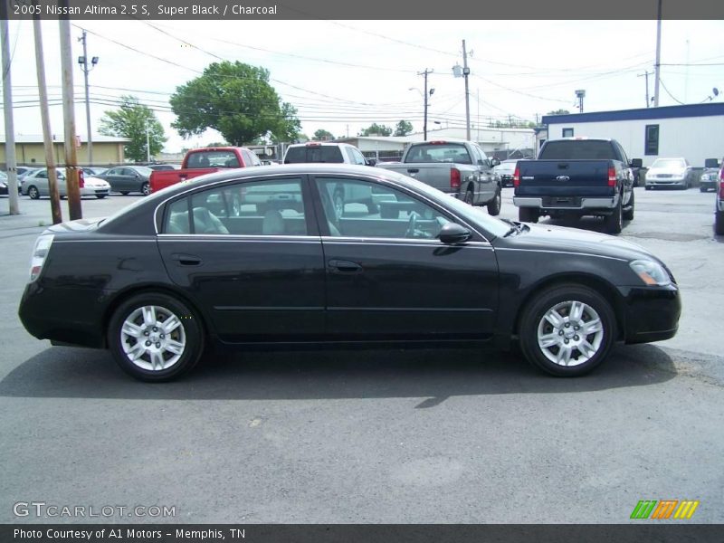 Super Black / Charcoal 2005 Nissan Altima 2.5 S