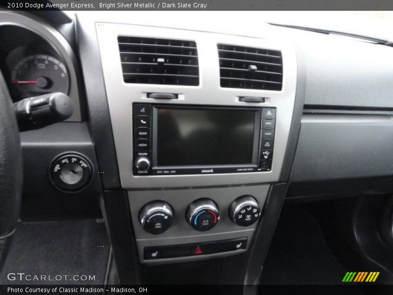 Bright Silver Metallic / Dark Slate Gray 2010 Dodge Avenger Express
