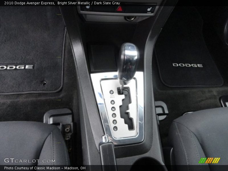 Bright Silver Metallic / Dark Slate Gray 2010 Dodge Avenger Express