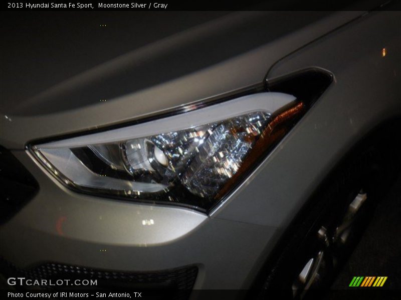 Moonstone Silver / Gray 2013 Hyundai Santa Fe Sport