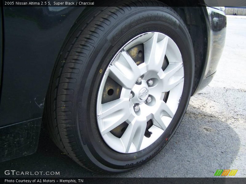 Super Black / Charcoal 2005 Nissan Altima 2.5 S