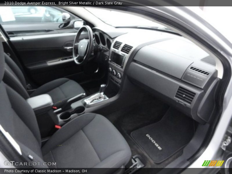 Bright Silver Metallic / Dark Slate Gray 2010 Dodge Avenger Express