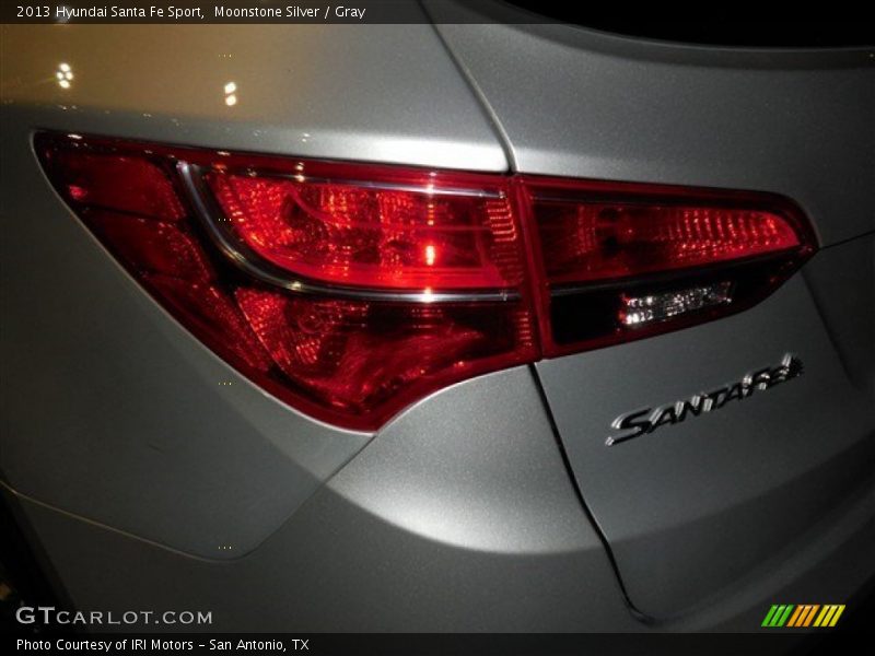 Moonstone Silver / Gray 2013 Hyundai Santa Fe Sport