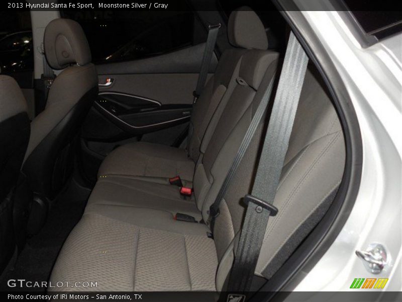 Moonstone Silver / Gray 2013 Hyundai Santa Fe Sport