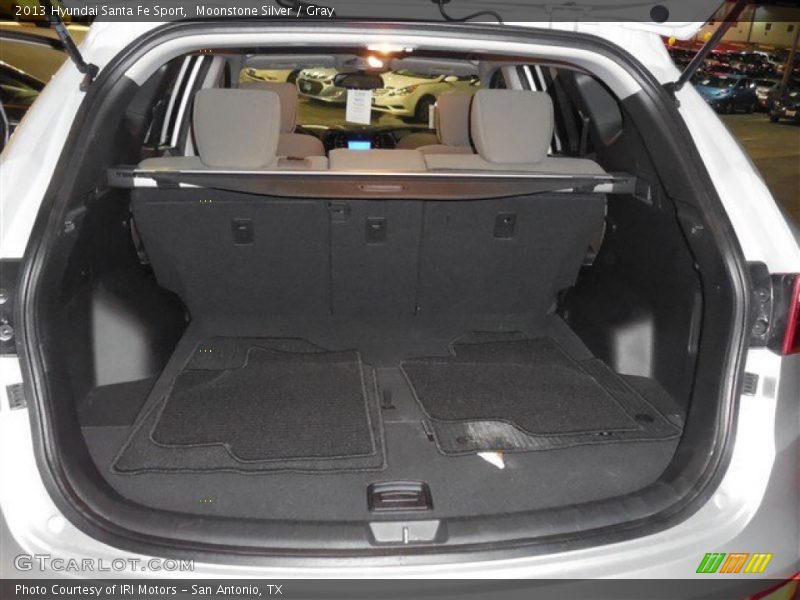 Moonstone Silver / Gray 2013 Hyundai Santa Fe Sport