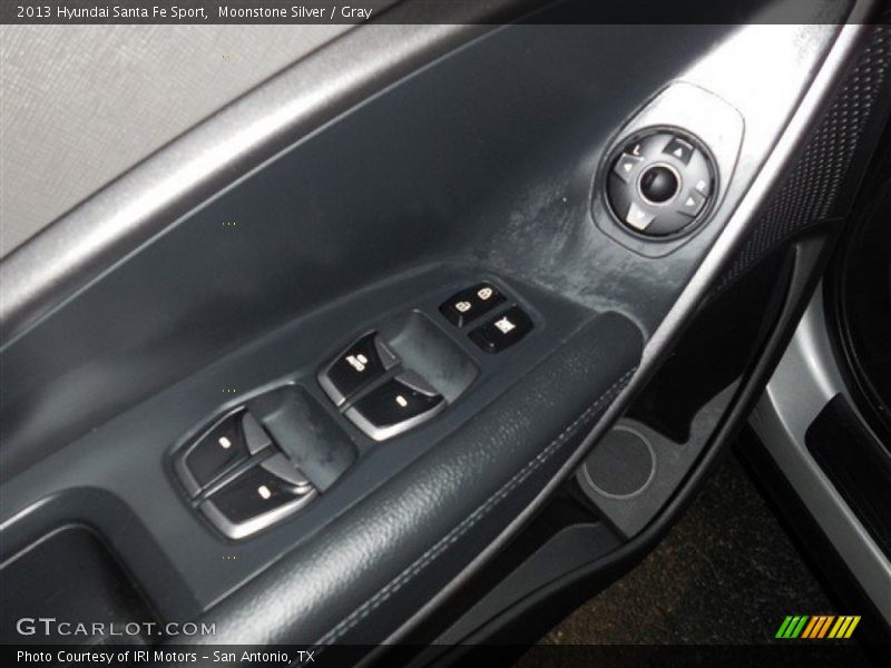 Moonstone Silver / Gray 2013 Hyundai Santa Fe Sport