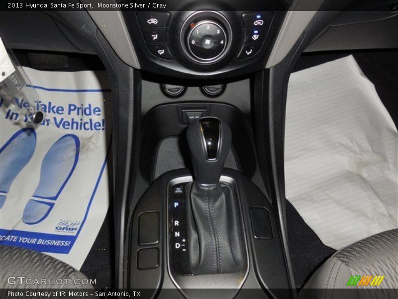 Moonstone Silver / Gray 2013 Hyundai Santa Fe Sport