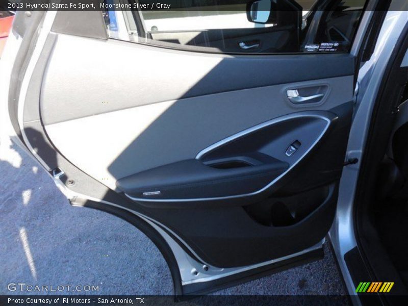 Moonstone Silver / Gray 2013 Hyundai Santa Fe Sport
