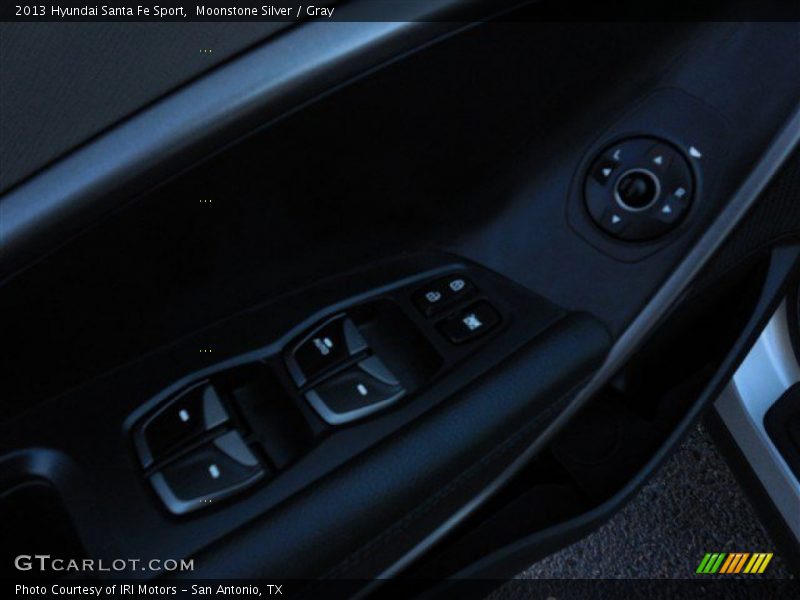 Moonstone Silver / Gray 2013 Hyundai Santa Fe Sport