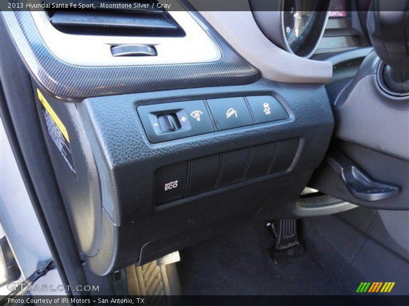 Moonstone Silver / Gray 2013 Hyundai Santa Fe Sport