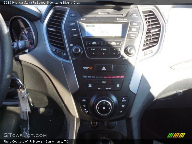 Moonstone Silver / Gray 2013 Hyundai Santa Fe Sport