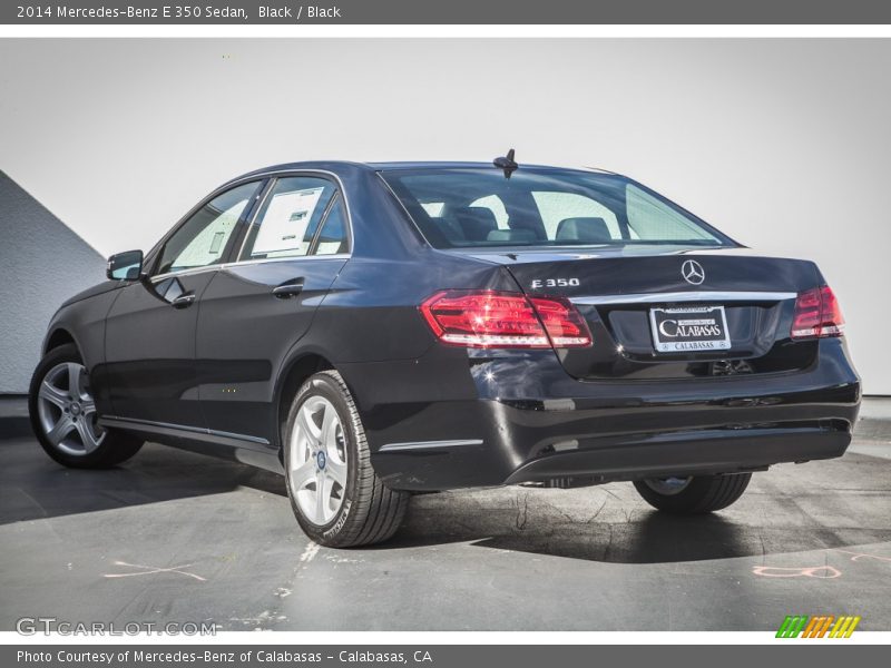 Black / Black 2014 Mercedes-Benz E 350 Sedan
