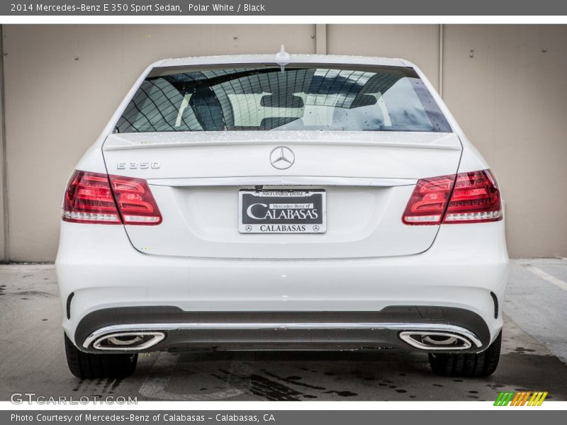 Polar White / Black 2014 Mercedes-Benz E 350 Sport Sedan