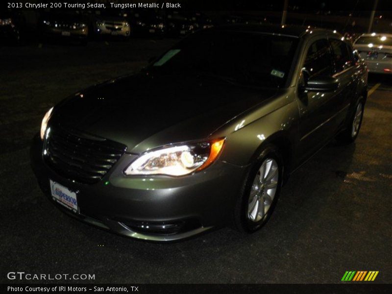 Tungsten Metallic / Black 2013 Chrysler 200 Touring Sedan